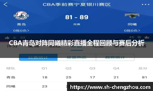 CBA青岛对阵同曦精彩直播全程回顾与赛后分析